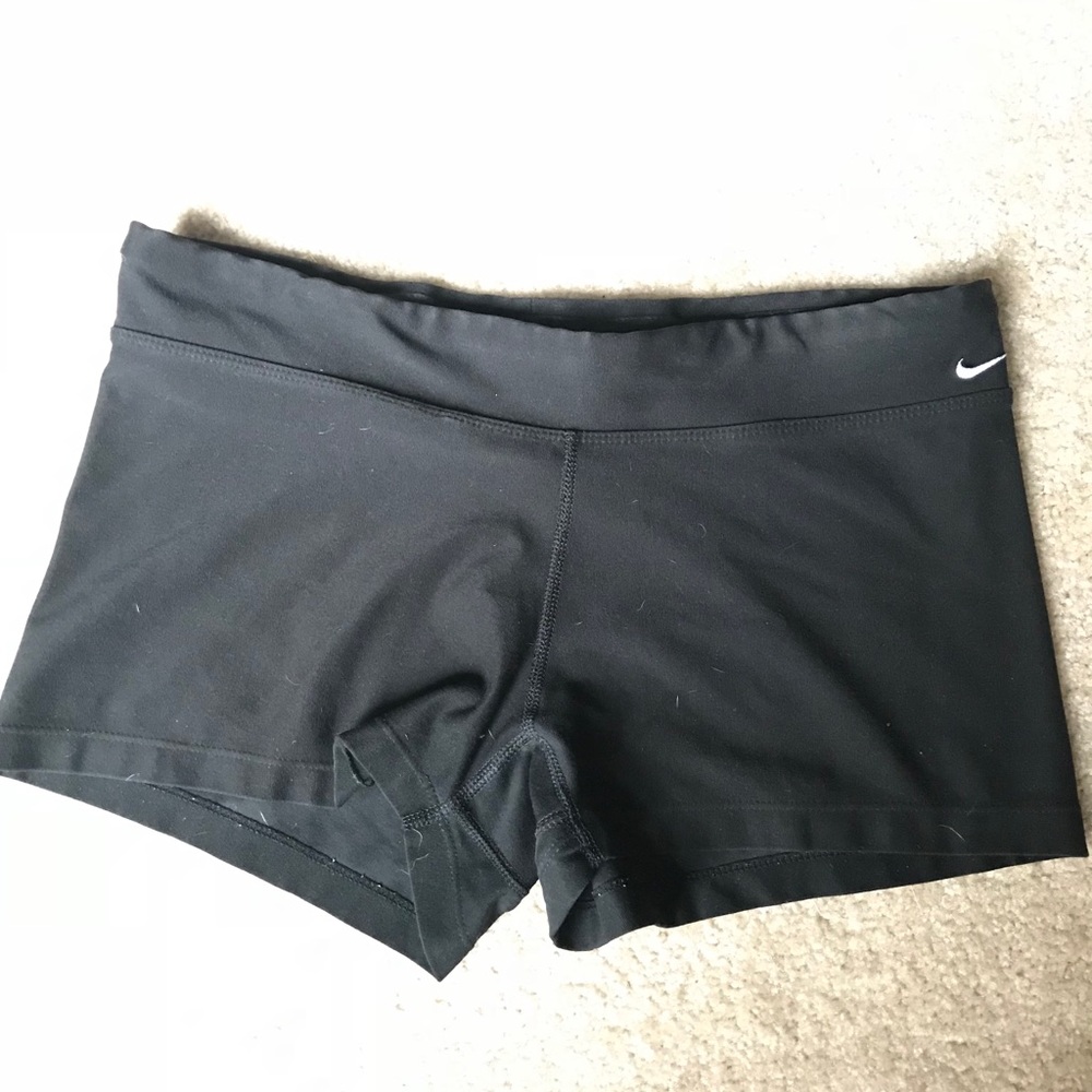 Nike dri fit spandex shorts